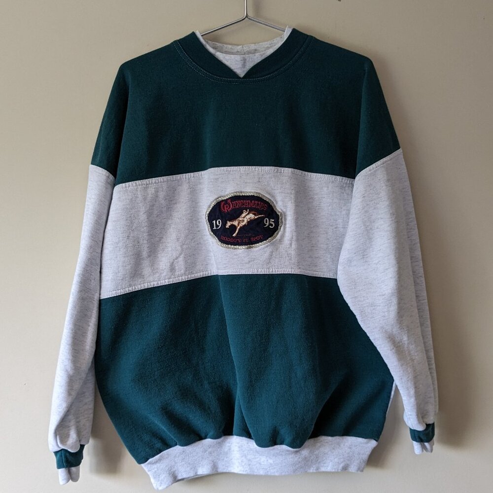 Vintage Ranchman's Crew Neck Pullover sweater